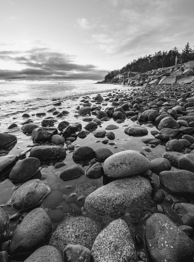 rocky vancouver island beach